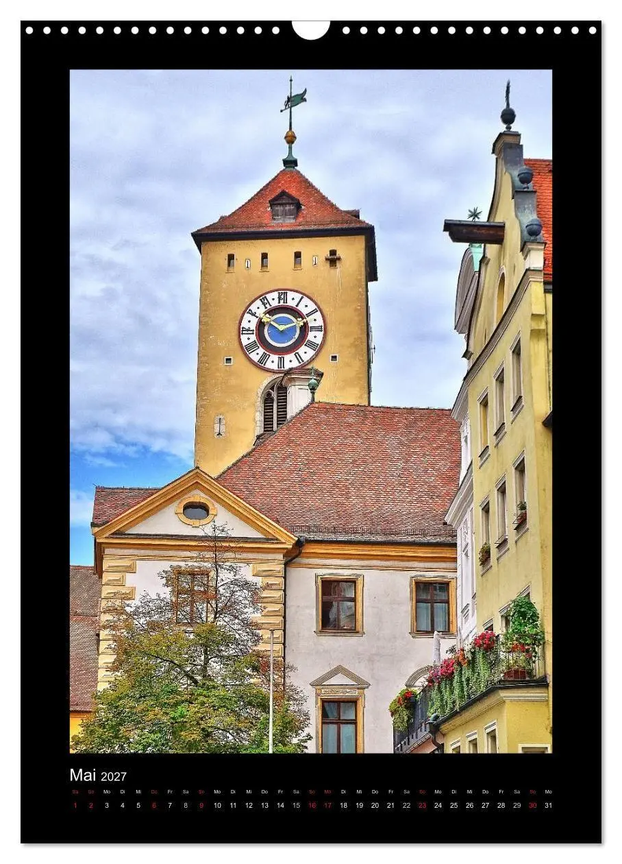Bild: 9783569979116 | Gassen und Türme in Regensburg (Wandkalender 2027 DIN A3 hoch),...