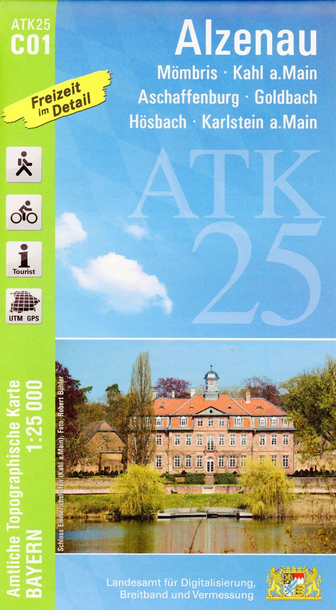 Cover: 9783899339116 | Alzenau 1 : 25 000 | Digitalisierung | (Land-)Karte | Deutsch | 2021