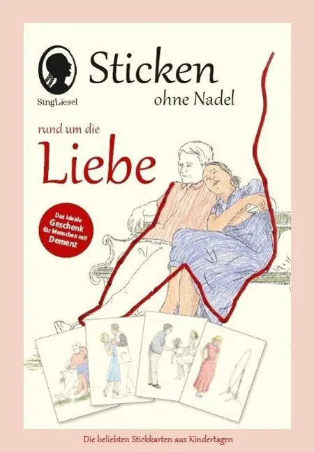 Cover: 4280000809216 | Sticken ohne Nadel 'rund um die Liebe' | SingLiesel GmbH | Brettspiel