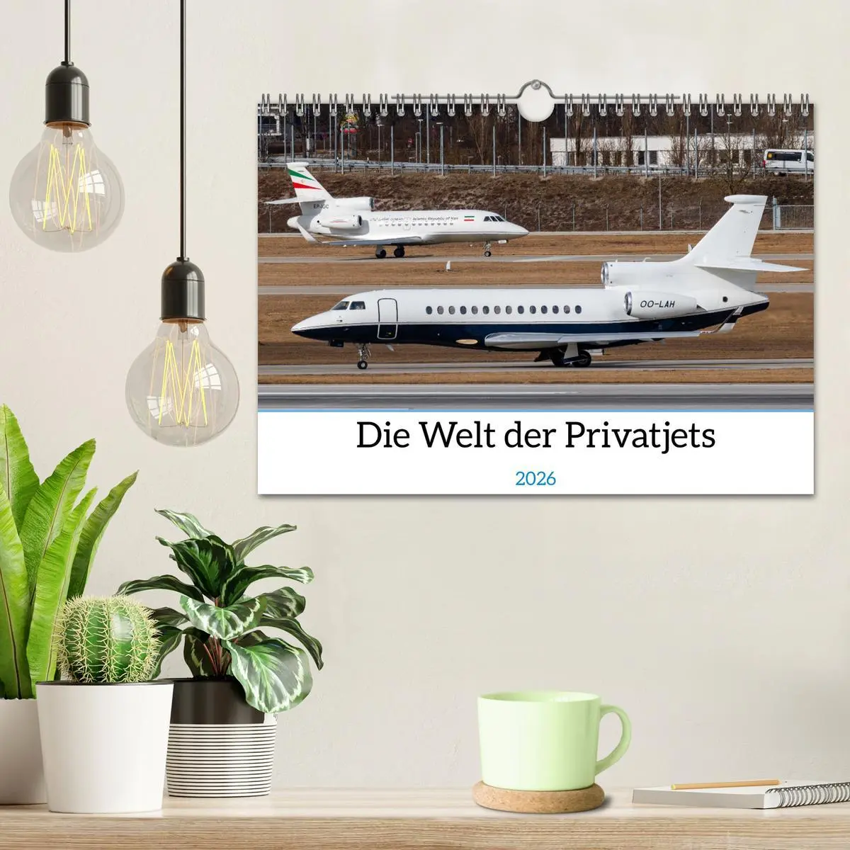 Bild: 9783457309216 | Die Welt der Privatjets (Wandkalender 2026 DIN A4 quer), CALVENDO...