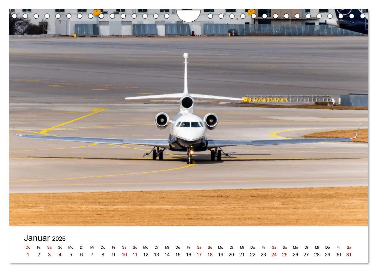 Bild: 9783457309216 | Die Welt der Privatjets (Wandkalender 2026 DIN A4 quer), CALVENDO...