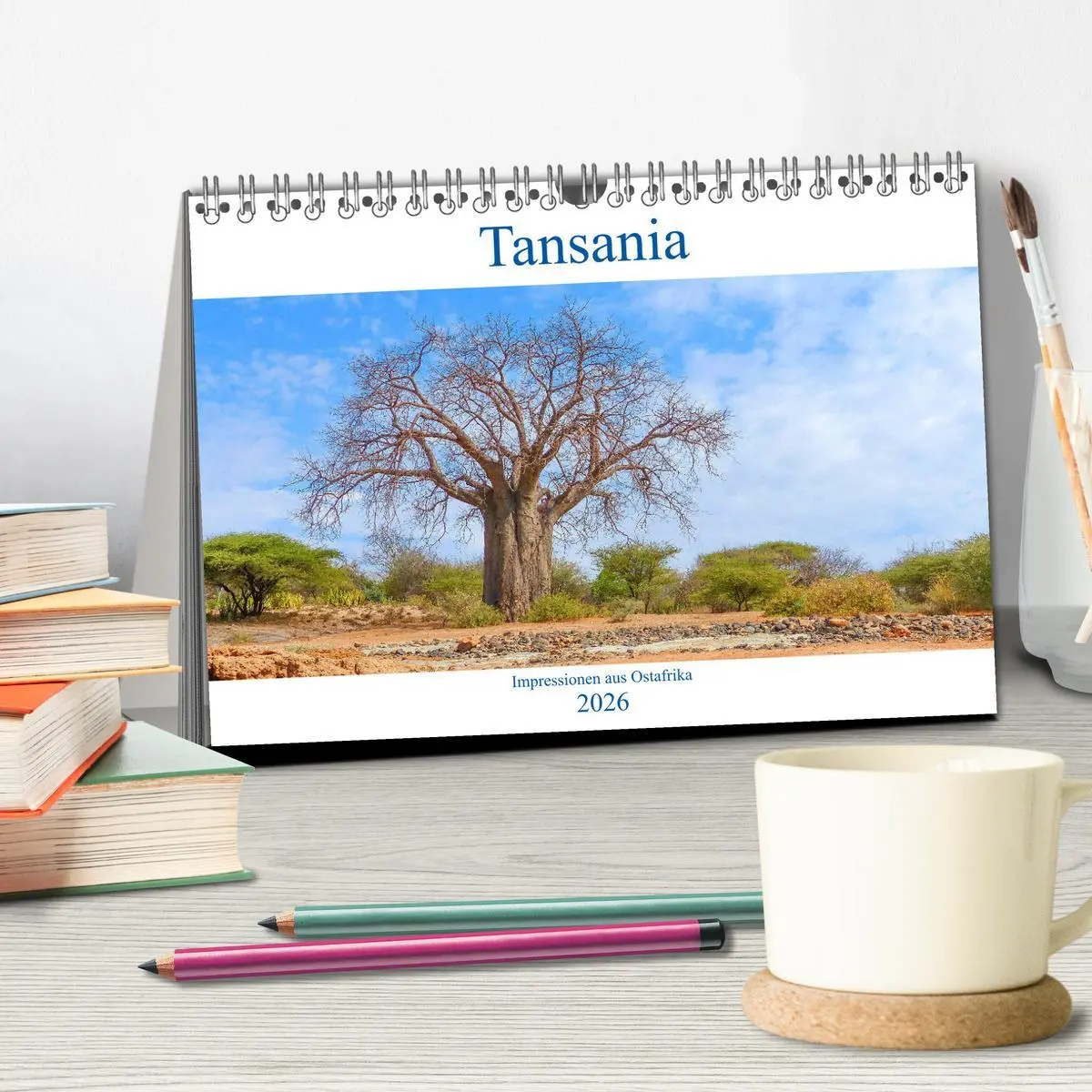 Bild: 9783457929216 | Tansania. Impressionen aus Ostafrika (Tischkalender 2026 DIN A5...