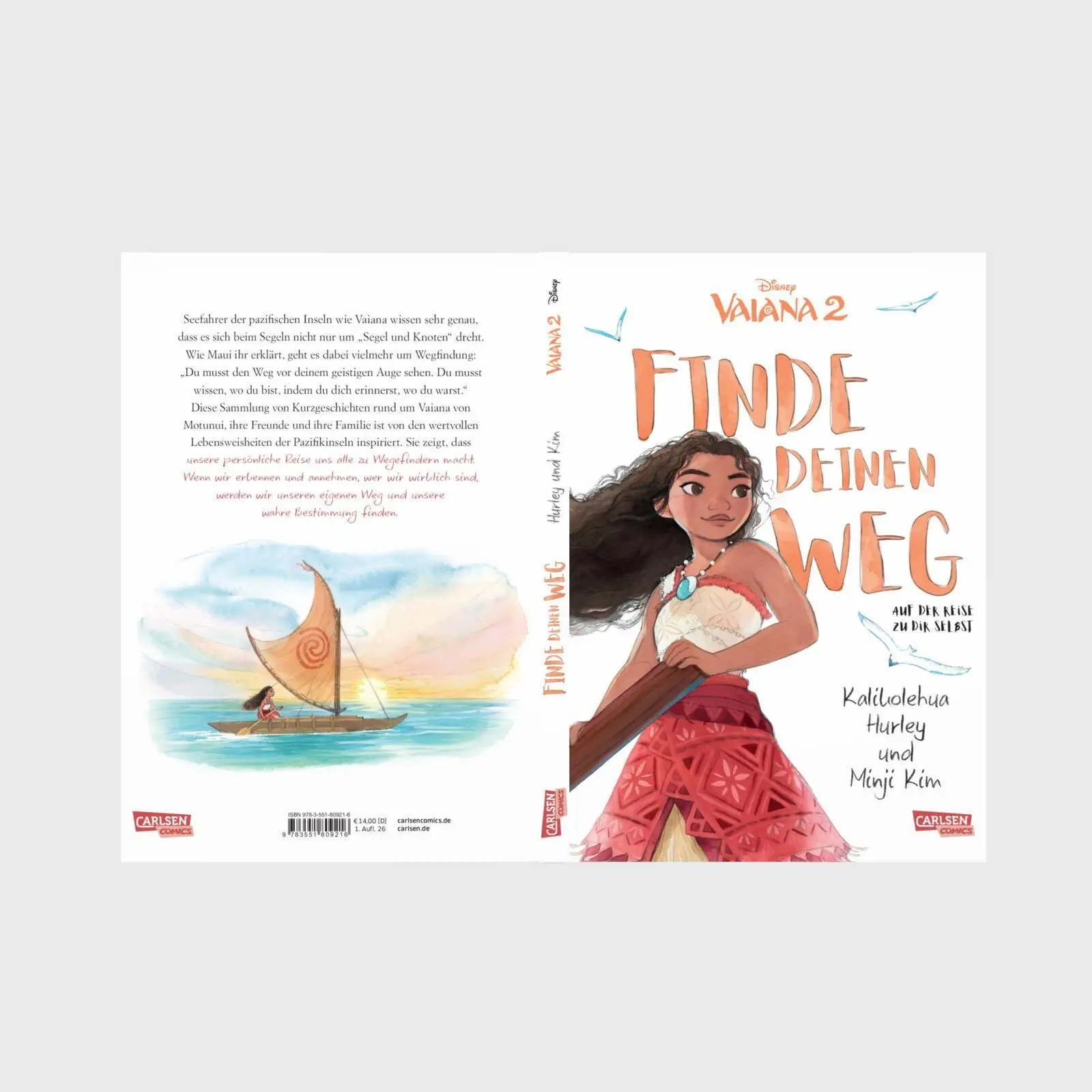 Bild: 9783551809216 | Vaiana: Finde deinen Weg | Kalikolehua Hurley | Buch | 64 S. | Deutsch