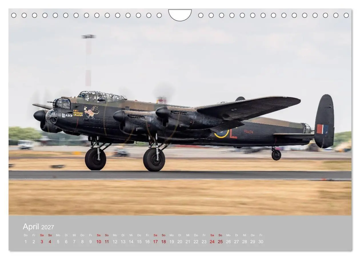 Bild: 9783569589216 | Fliegende Legenden - Warbirds (Wandkalender 2027 DIN A4 quer),...