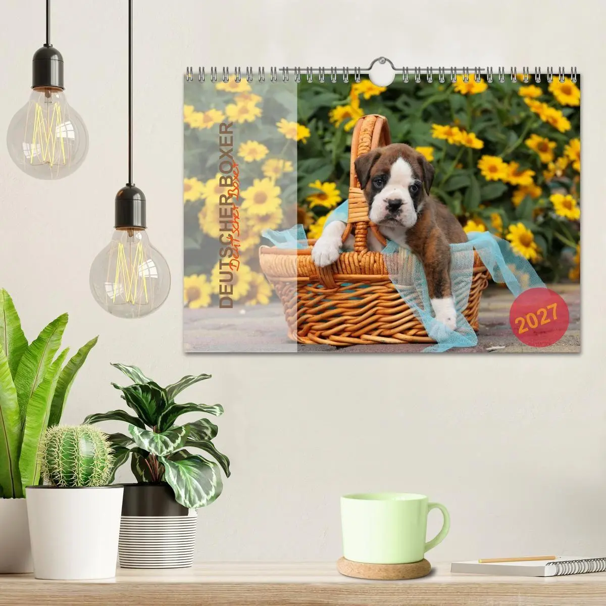 Bild: 9783594239216 | Deutscher Boxer 2027 (Wandkalender 2027 DIN A4 quer), CALVENDO...