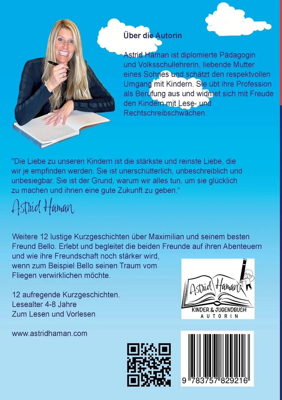 Rückseite: 9783757829216 | Die Abenteuer von Maximilian und Bello 2 | Band 2 | Astrid Haman