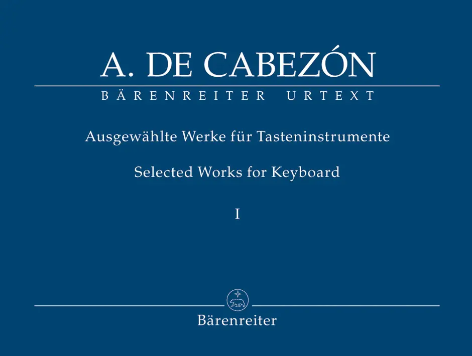 Cover: 9790006529216 | Ausgewahlte Werke 1 Tasteninstr. | Antonio de Cabezón | Buch