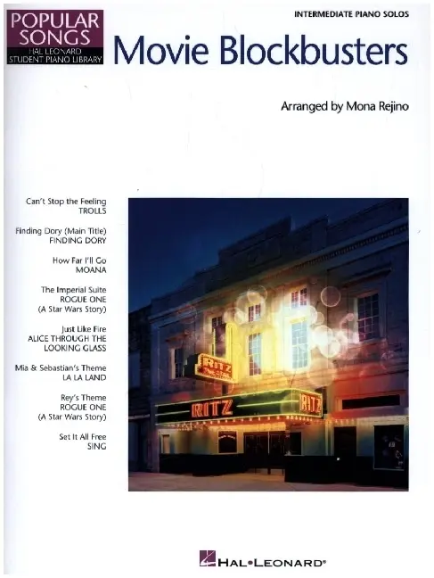 Cover: 888680679316 | Movie Blockbusters: 8 Great Arrangements -For Intermediate Piano...
