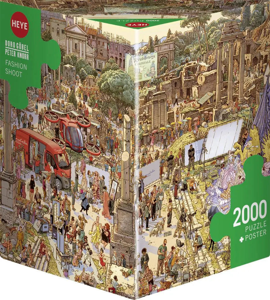 Cover: 4001689299316 | Fashion Shoot Puzzle 2000 Teile | Doro Göbel (u. a.) | Spiel | 29931