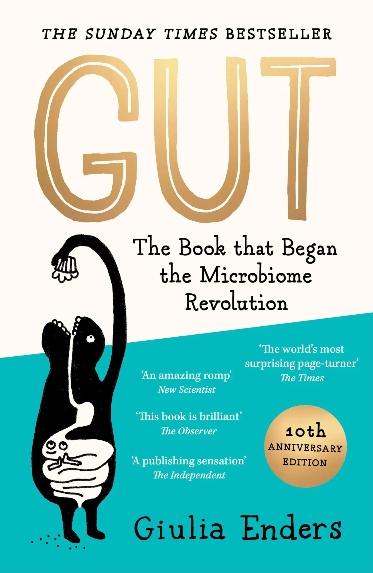 Cover: 9781917189316 | Gut 10th Anniversary Edition | Giulia Enders | Taschenbuch | Englisch