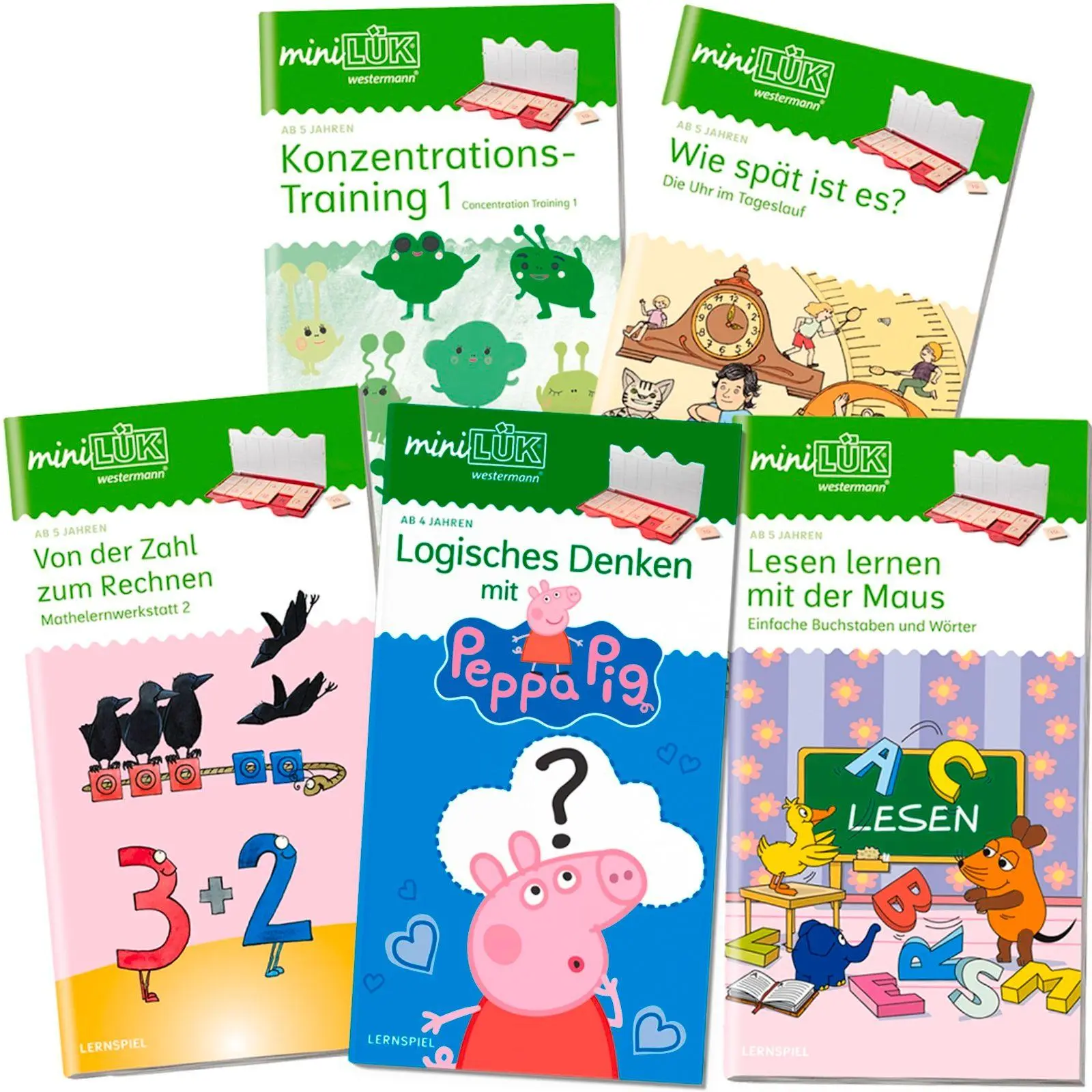 Cover: 9783072499316 | miniLÜK. Vorschule Das Lernpaket für die Vorschule | Taschenbuch | SET
