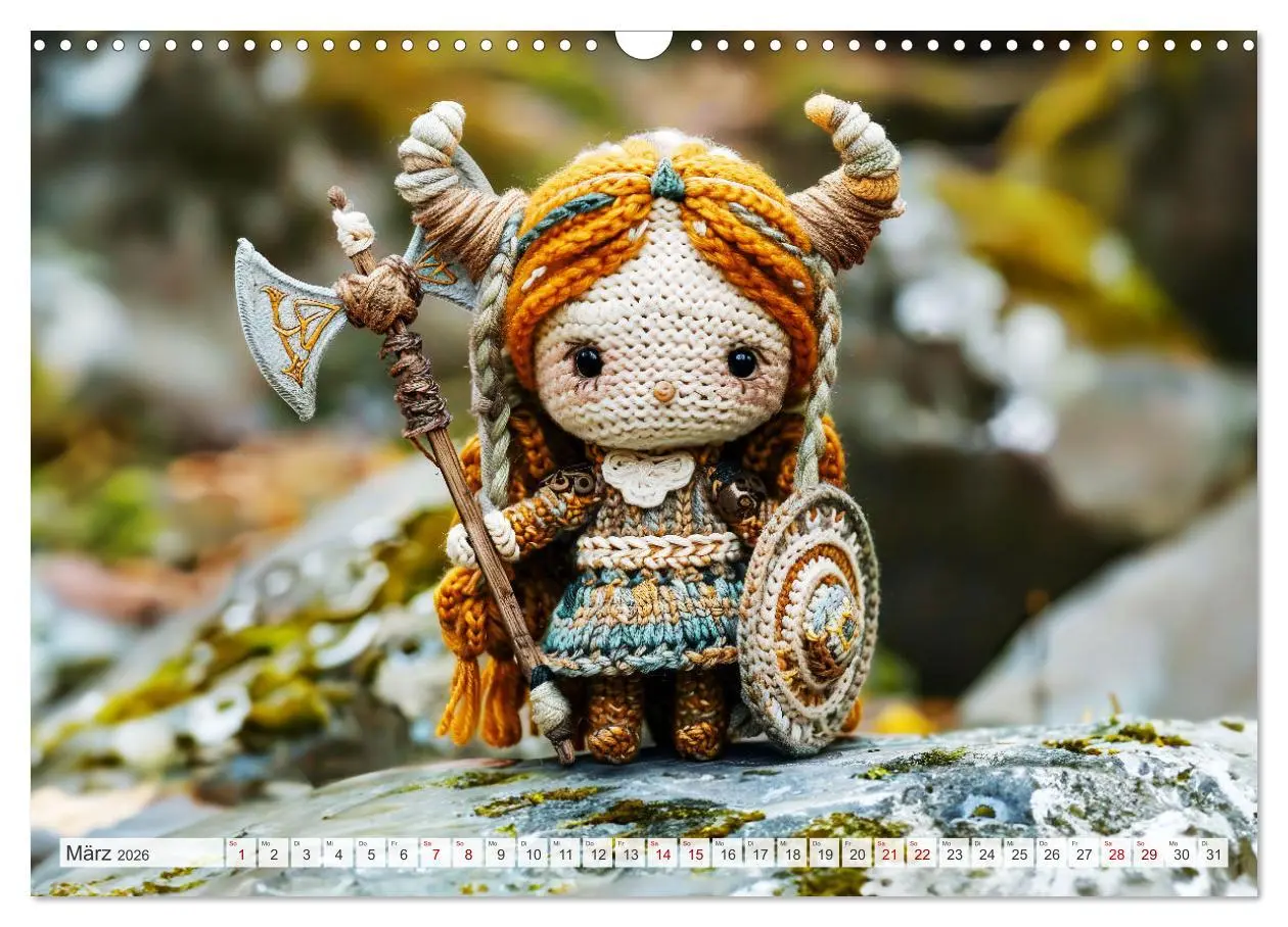 Bild: 9783457399316 | Zauberhafte Wikinger - Nordische Mythologie aus Häkel- und...