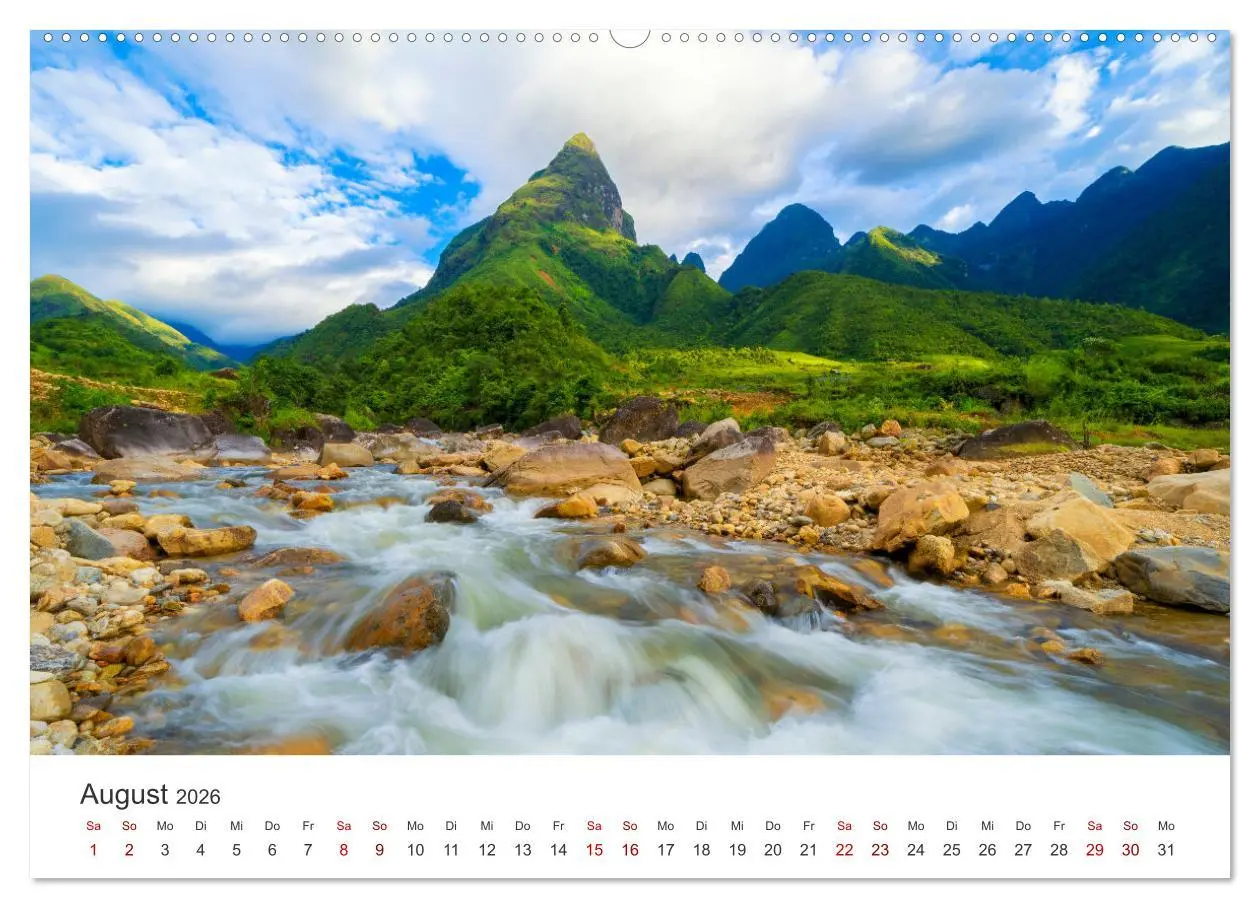 Bild: 9783457539316 | Faszination Vietnam (hochwertiger Premium Wandkalender 2026 DIN A2...