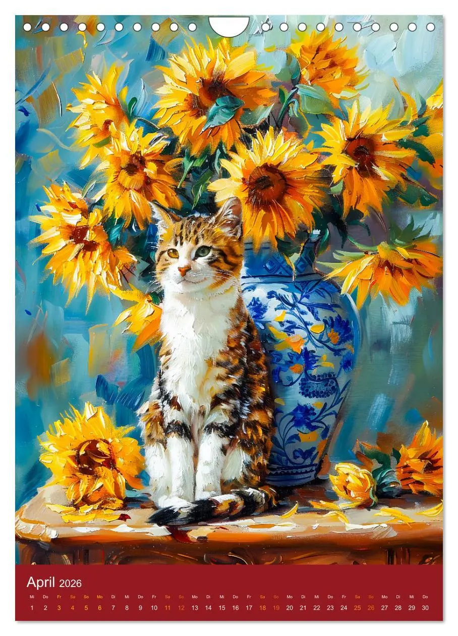 Bild: 9783516249316 | Katzen und Kunst - Samtige Herrscher der impressionistischen Gärten...