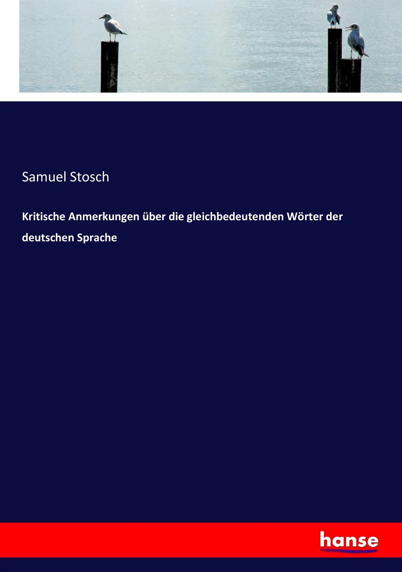 Cover: 9783743649316 | Kritische Anmerkungen über die gleichbedeutenden Wörter der...