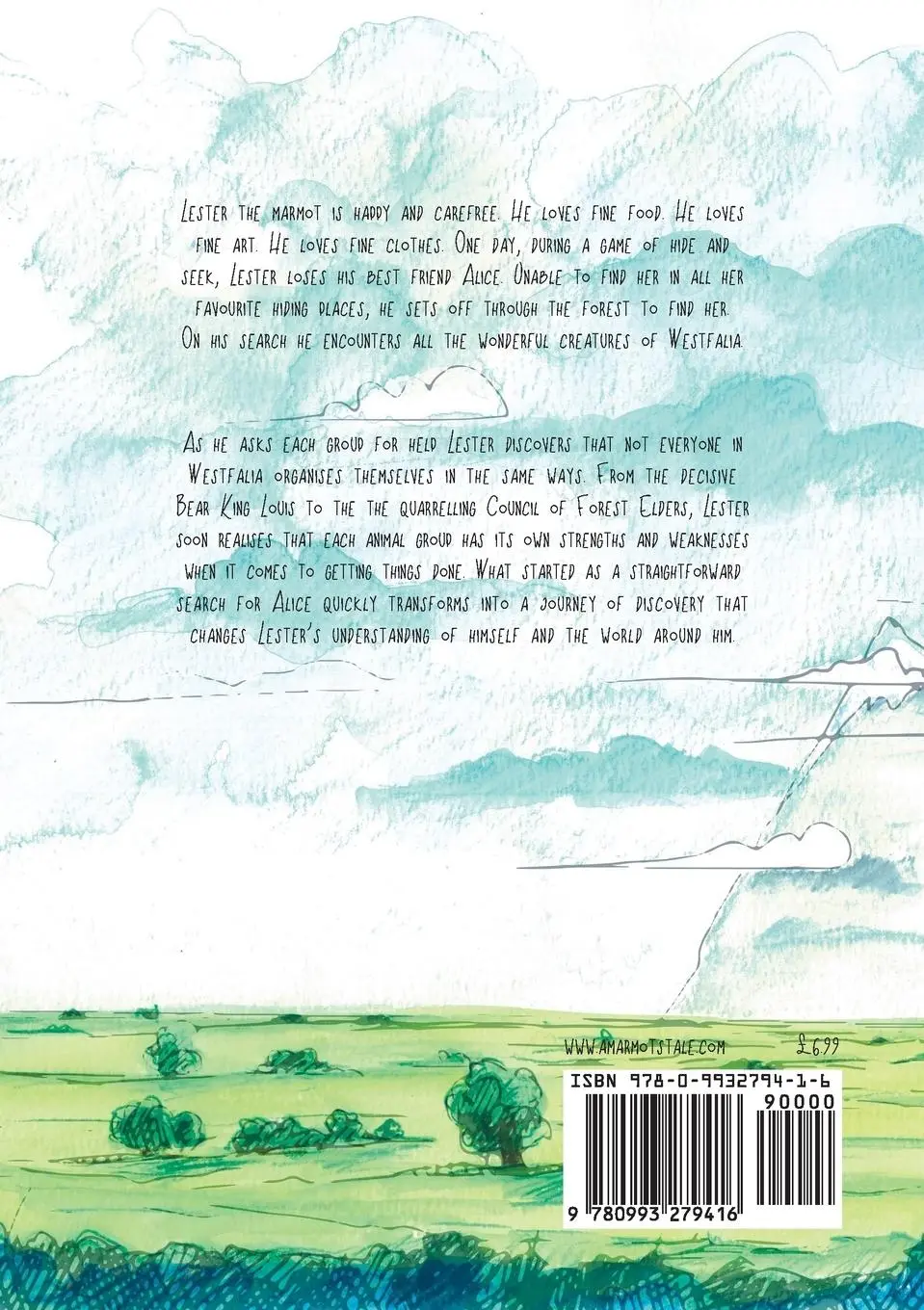 Rückseite: 9780993279416 | A Marmot's Tale | Benjamin Gibert | Taschenbuch | Englisch | 2015