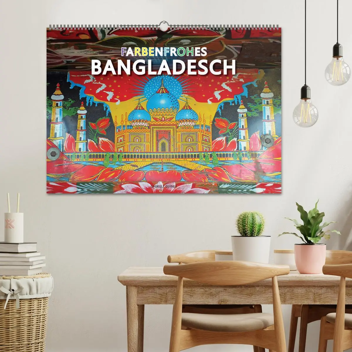 Bild: 9783457459416 | Farbenfrohes Bangladesch (Wandkalender 2026 DIN A2 quer), CALVENDO...