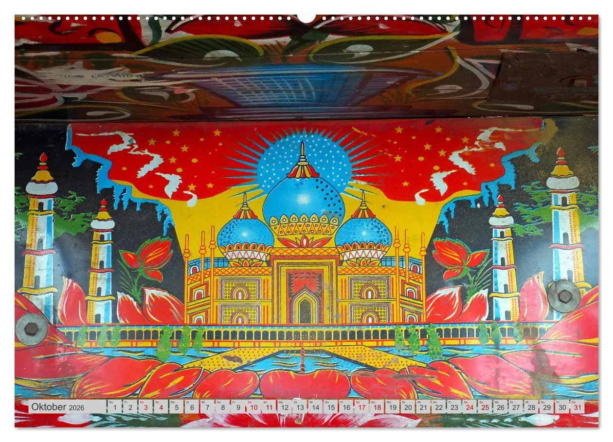Bild: 9783457459416 | Farbenfrohes Bangladesch (Wandkalender 2026 DIN A2 quer), CALVENDO...
