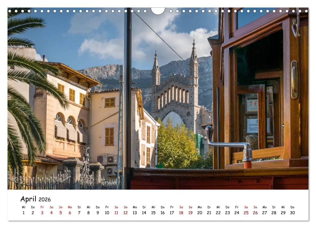 Bild: 9783457839416 | Die Schienen von Soller und Port de Soller (Wandkalender 2026 DIN...