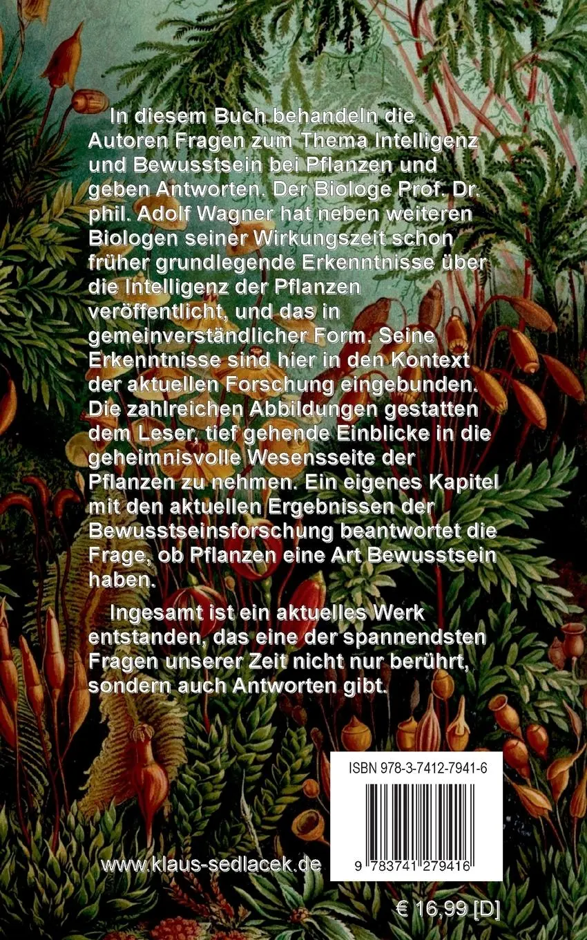 Rückseite: 9783741279416 | Wie intelligent sind Pflanzen? | Adolf Wagner | Taschenbuch | 224 S.
