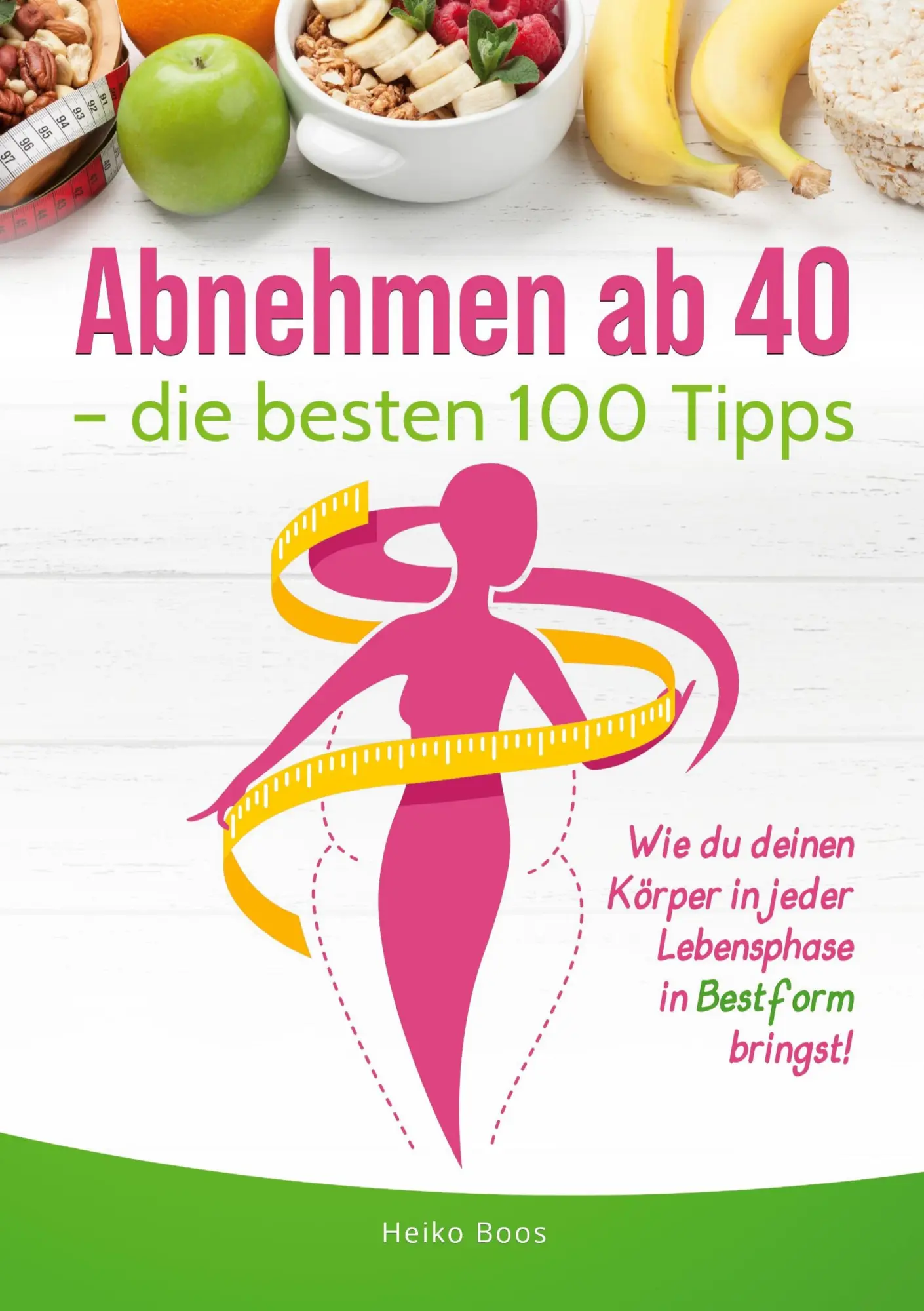 Cover: 9783757979416 | Abnehmen ab 40 - die besten 100 Tipps | Heiko Boos | Taschenbuch