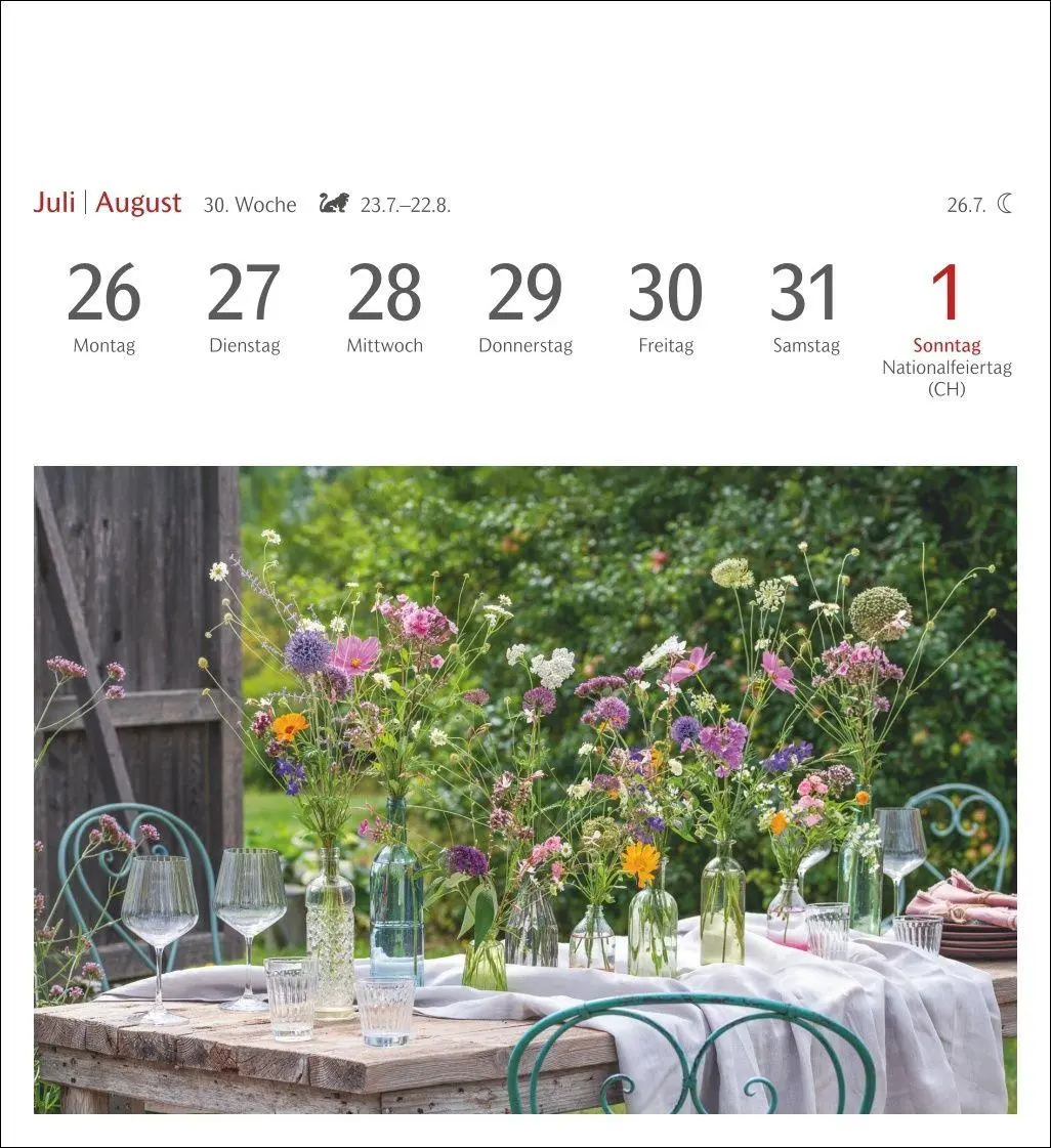 Bild: 9783840039416 | Blumenpracht Postkartenkalender 2027 - Wochenkalender mit 53...