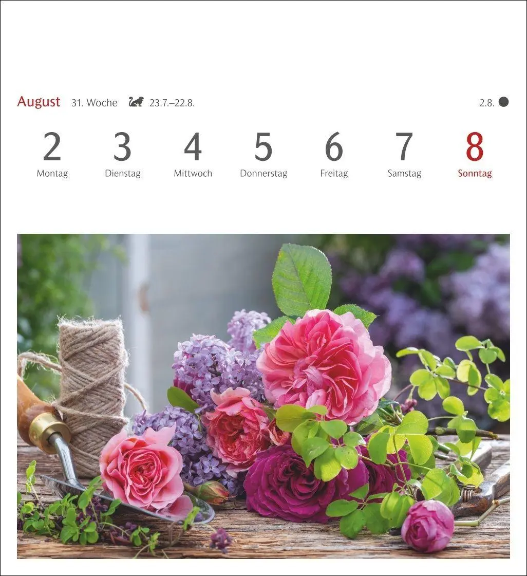 Bild: 9783840039416 | Blumenpracht Postkartenkalender 2027 - Wochenkalender mit 53...