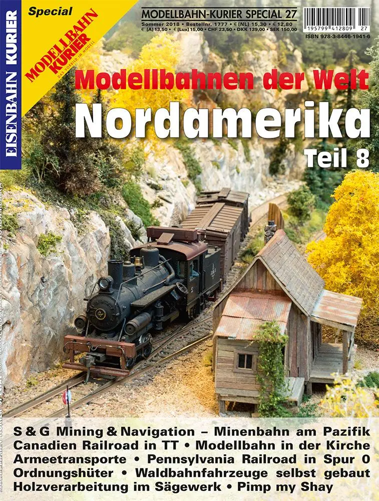 Cover: 9783844619416 | Modellbahnen der Welt- Nordamerika Teil 8 | Taschenbuch | 90 S. | 2018