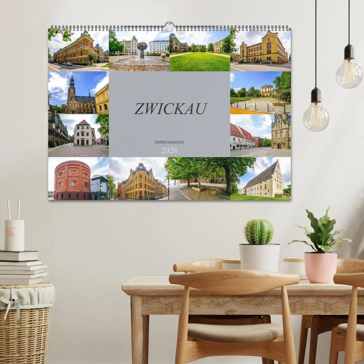 Bild: 9783457829516 | Zwickau Impressionen (Wandkalender 2026 DIN A2 quer), CALVENDO...