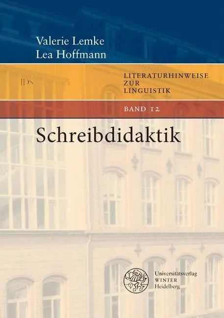 Cover: 9783825349516 | Schreibdidaktik | Valerie Lemke (u. a.) | Taschenbuch | 111 S. | 2022