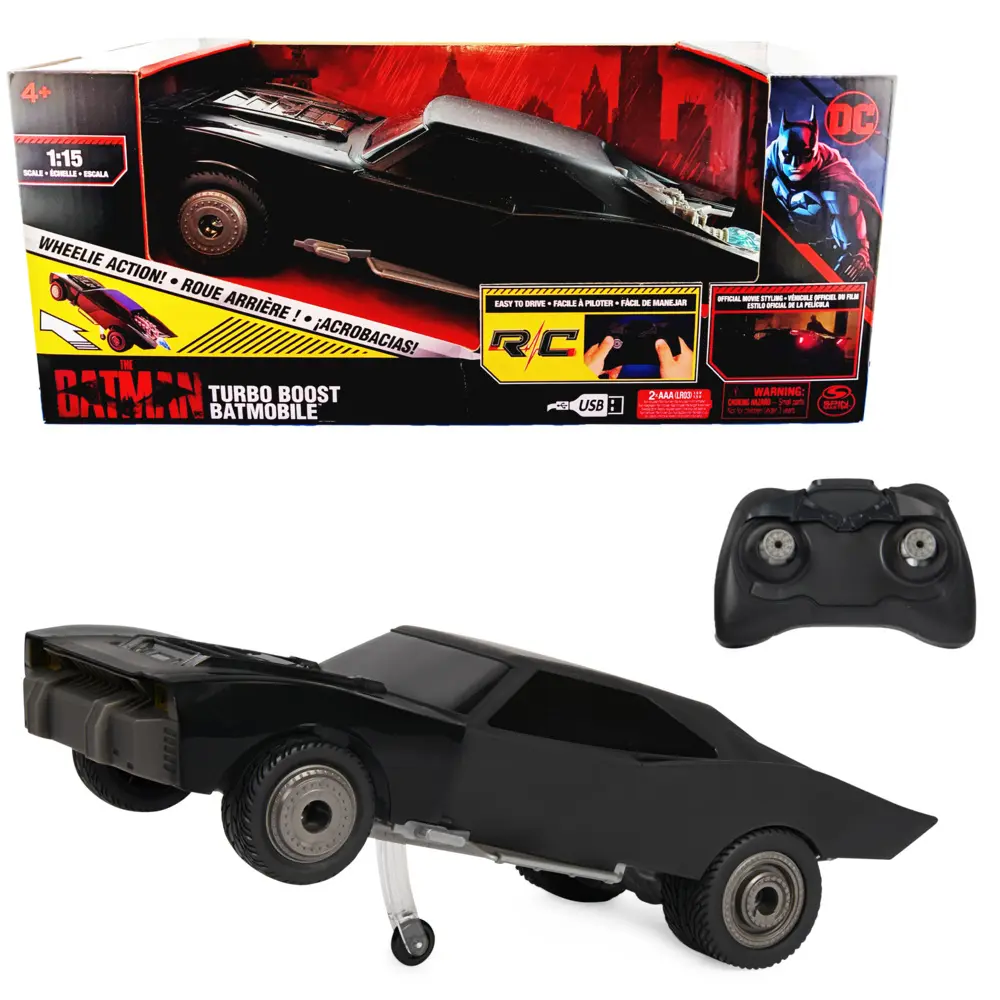 Cover: 778988369616 | BAT Batman Movie Turbo Boost Batmobil | In Kartonage | 36961 | 2022