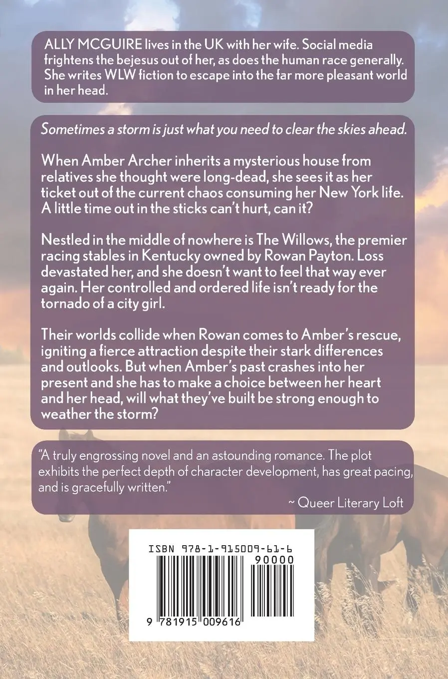 Rückseite: 9781915009616 | Heart of the Storm | Ally McGuire | Taschenbuch | Englisch | 2024