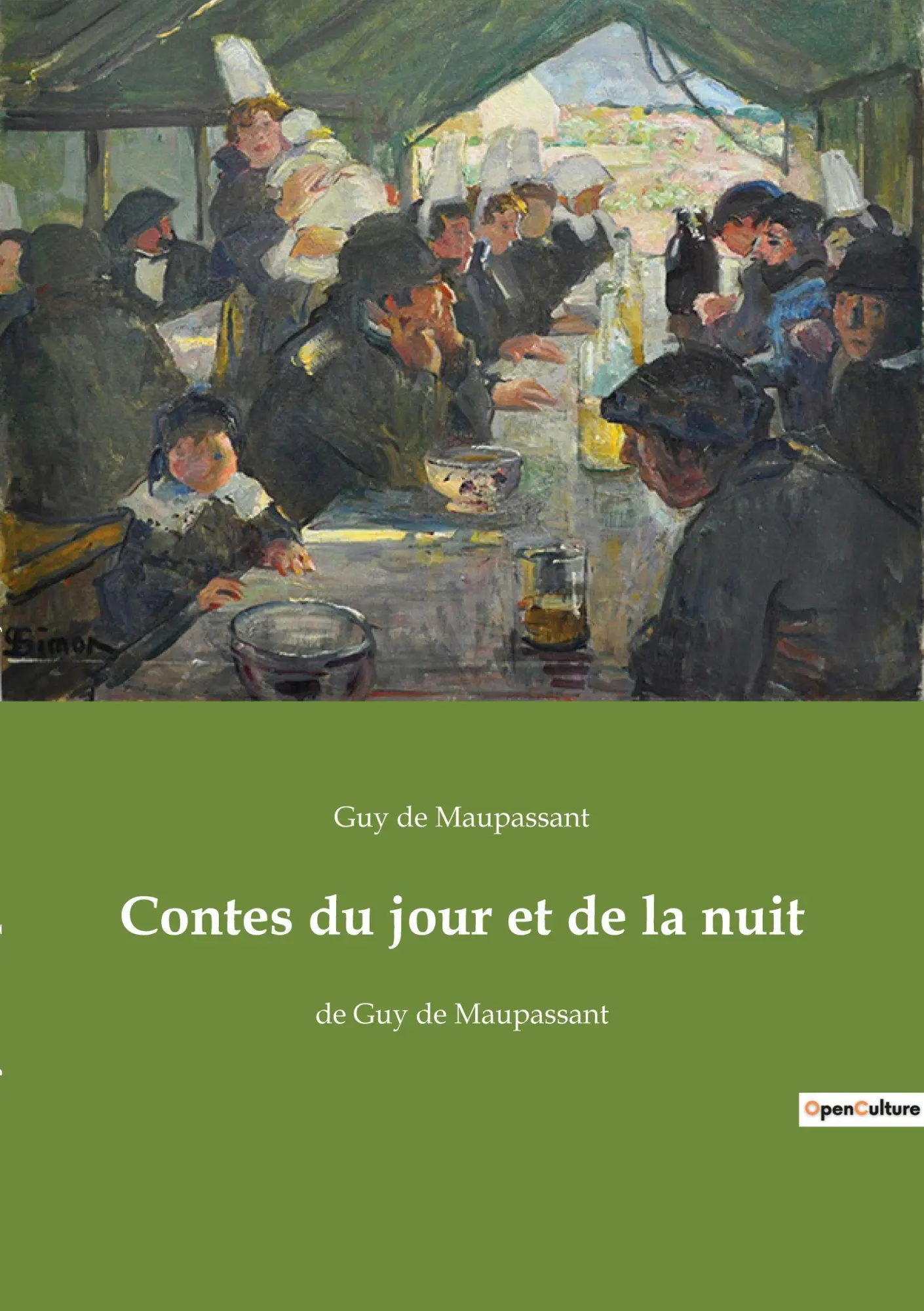 Cover: 9782382749616 | Contes du jour et de la nuit | de Guy de Maupassant | Maupassant