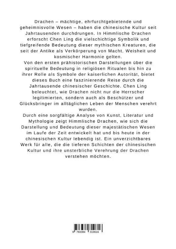 Rückseite: 9783384319616 | Himmlische Drachen | Chen Ling | Buch | 184 S. | Deutsch | 2024
