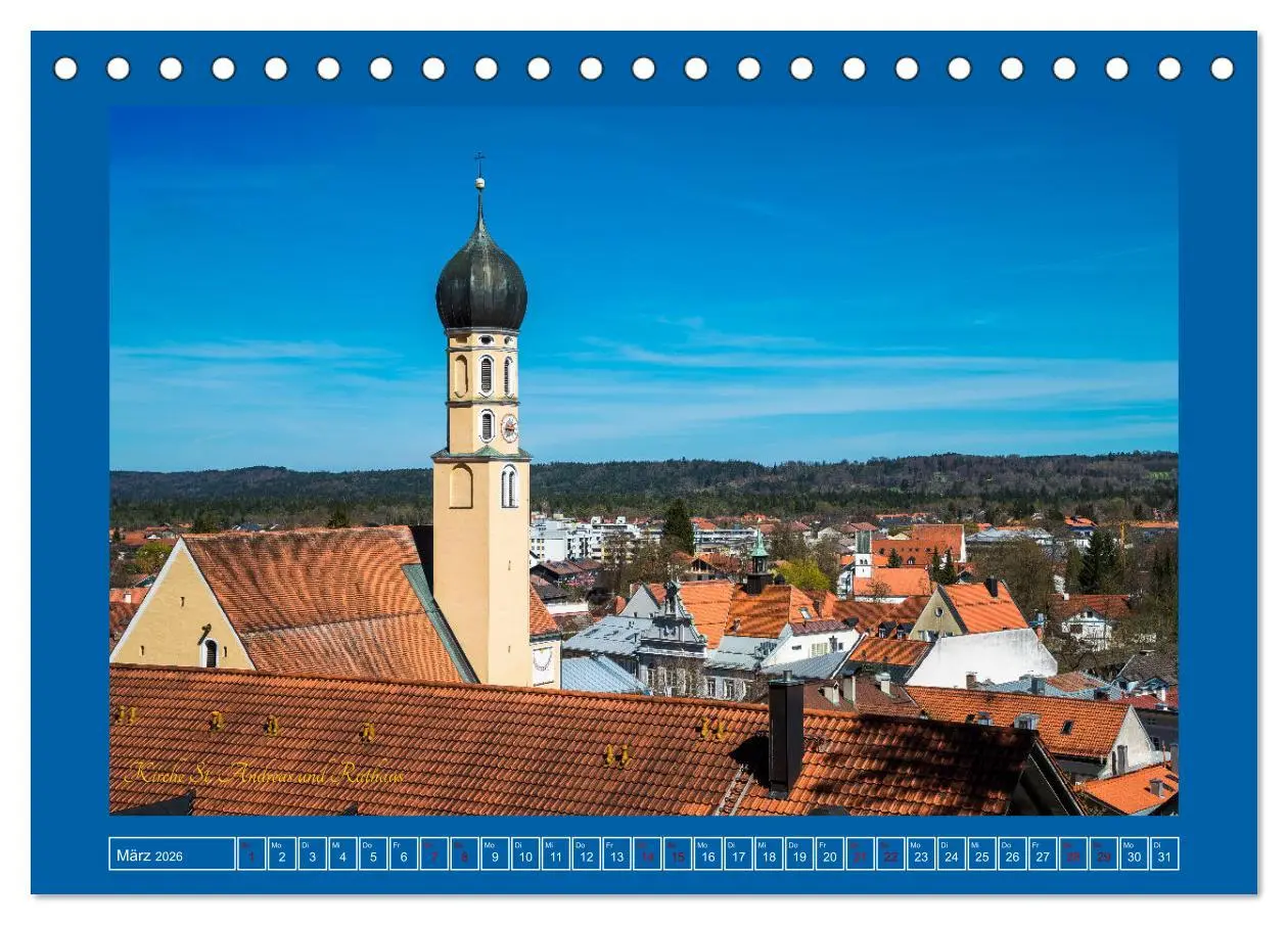Bild: 9783457369616 | Flößerstadt Wolfratshausen (Tischkalender 2026 DIN A5 quer),...