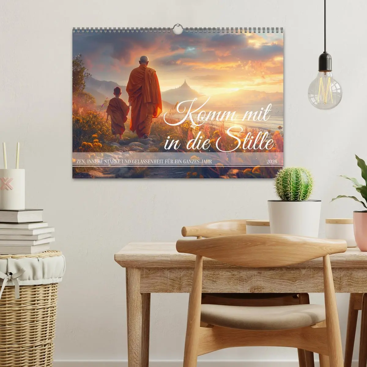 Bild: 9783457439616 | Komm mit in die Stille (Wandkalender 2026 DIN A3 quer), CALVENDO...