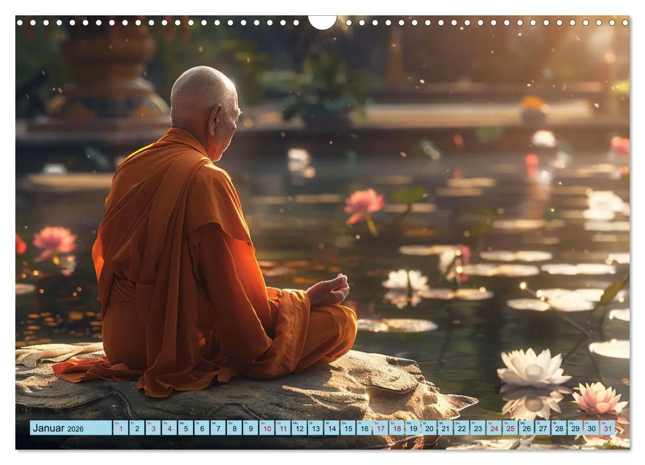 Bild: 9783457439616 | Komm mit in die Stille (Wandkalender 2026 DIN A3 quer), CALVENDO...