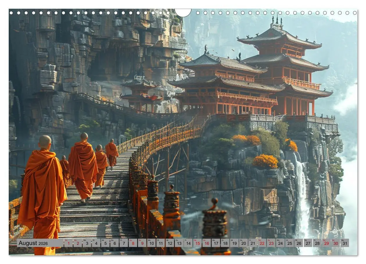 Bild: 9783457439616 | Komm mit in die Stille (Wandkalender 2026 DIN A3 quer), CALVENDO...
