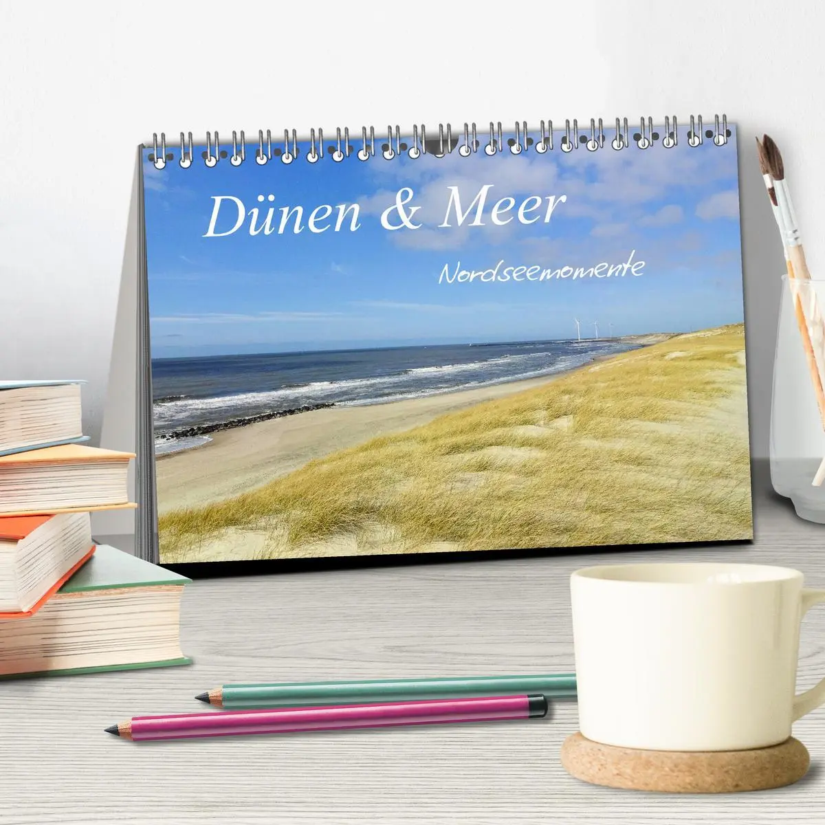 Bild: 9783457749616 | Dünen und Meer Nordseemomente (Tischkalender 2026 DIN A5 quer),...