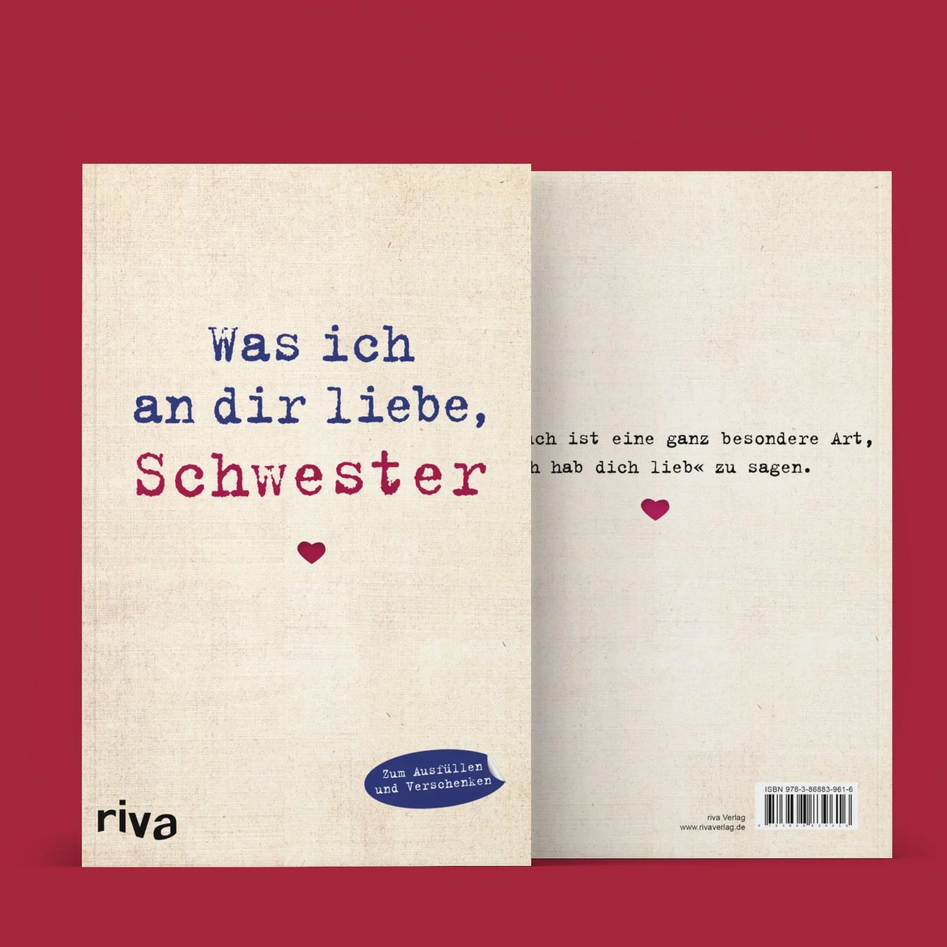 Bild: 9783868839616 | Was ich an dir liebe, Schwester | Alexandra Reinwarth | Buch | 96 S.