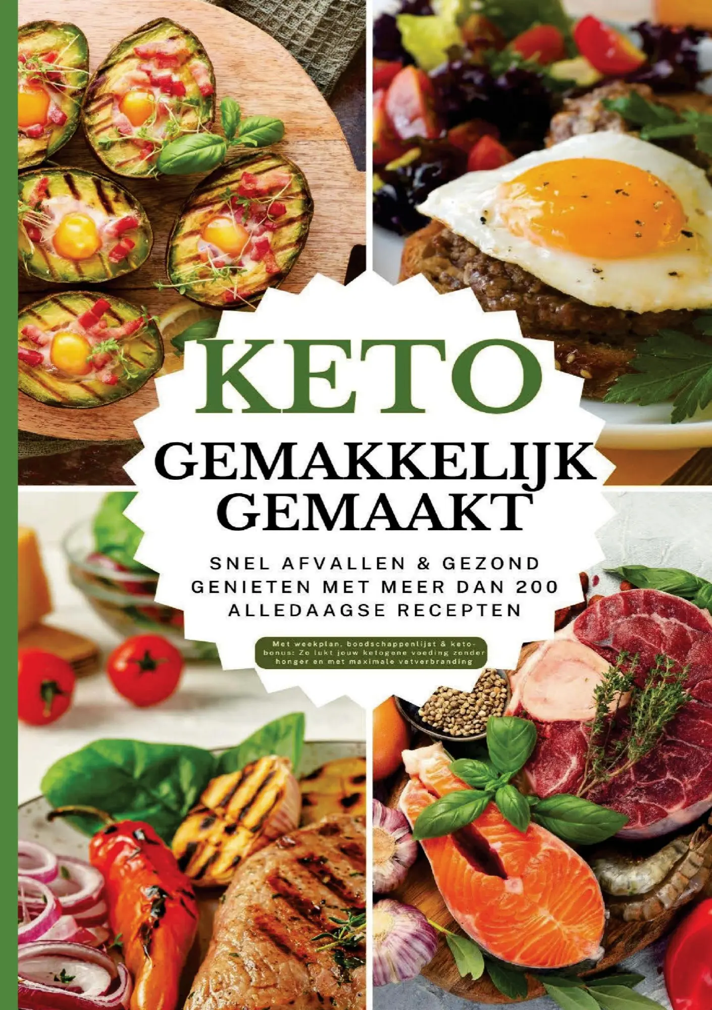 Bookmundo Keto Gemakkelijk Gemaakt, Het Grote Keto-kookboek Voor Beginners - Snel Afvallen &amp, Gezond Genieten Met Meer Dan 100...