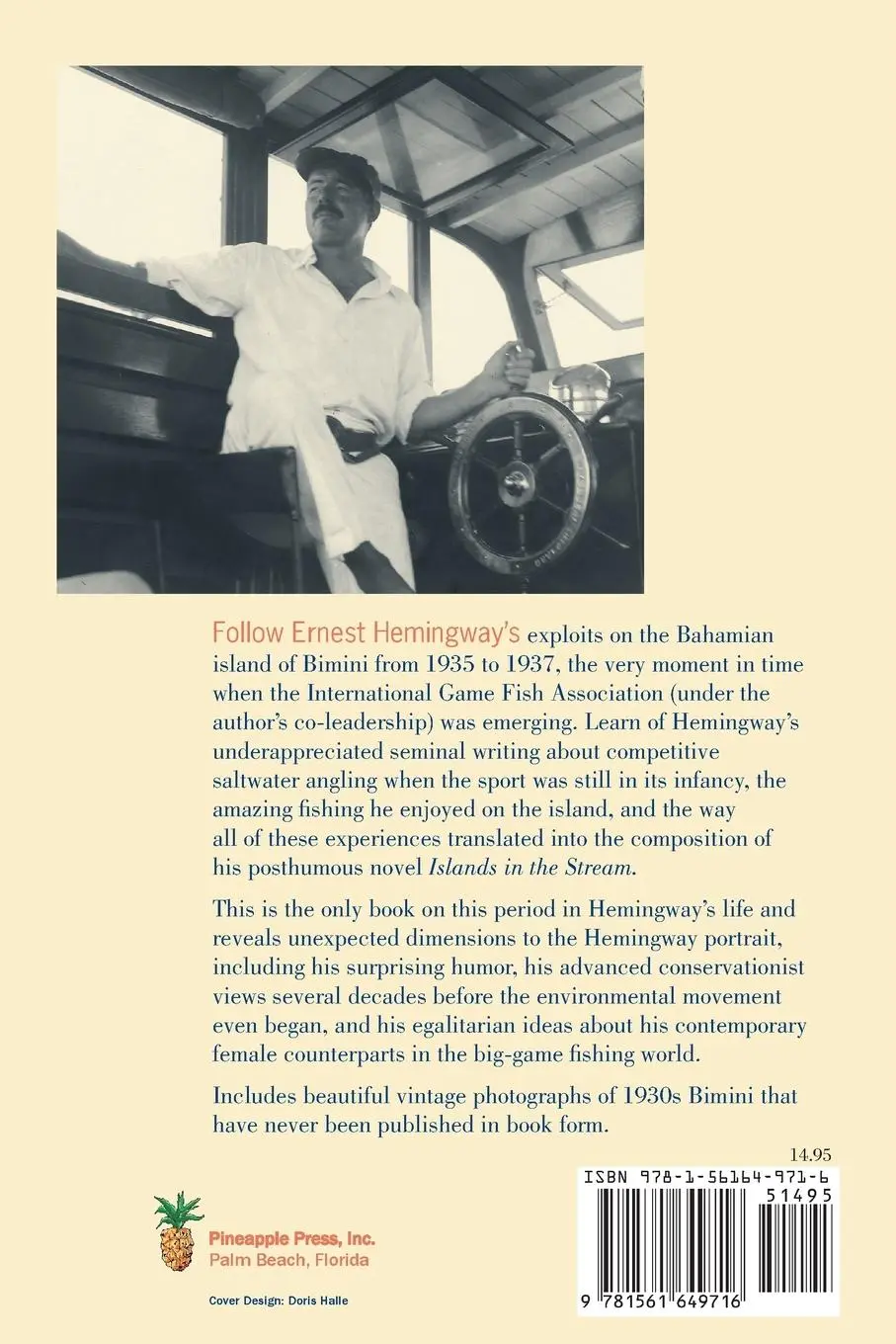 Rückseite: 9781561649716 | Hemingway and Bimini | Ashley Oliphant | Taschenbuch | Englisch | 2017