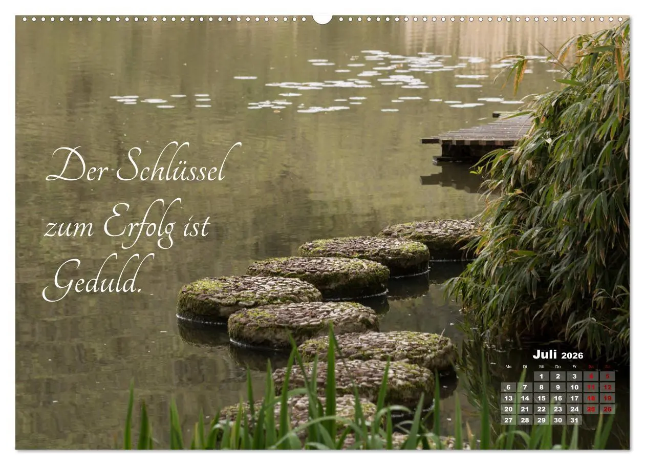 Bild: 9783457809716 | Chinesische Weisheiten (Wandkalender 2026 DIN A2 quer), CALVENDO...