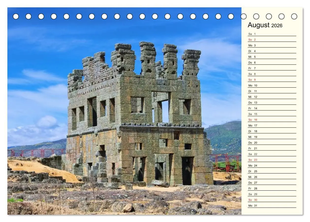 Bild: 9783457979716 | Römische Bauwerke in Europa (Tischkalender 2026 DIN A5 quer),...