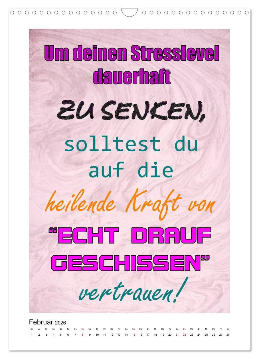 Bild: 9783516379716 | Humor und Ironie. Lustige Sprüche (Wandkalender 2026 DIN A3 hoch),...