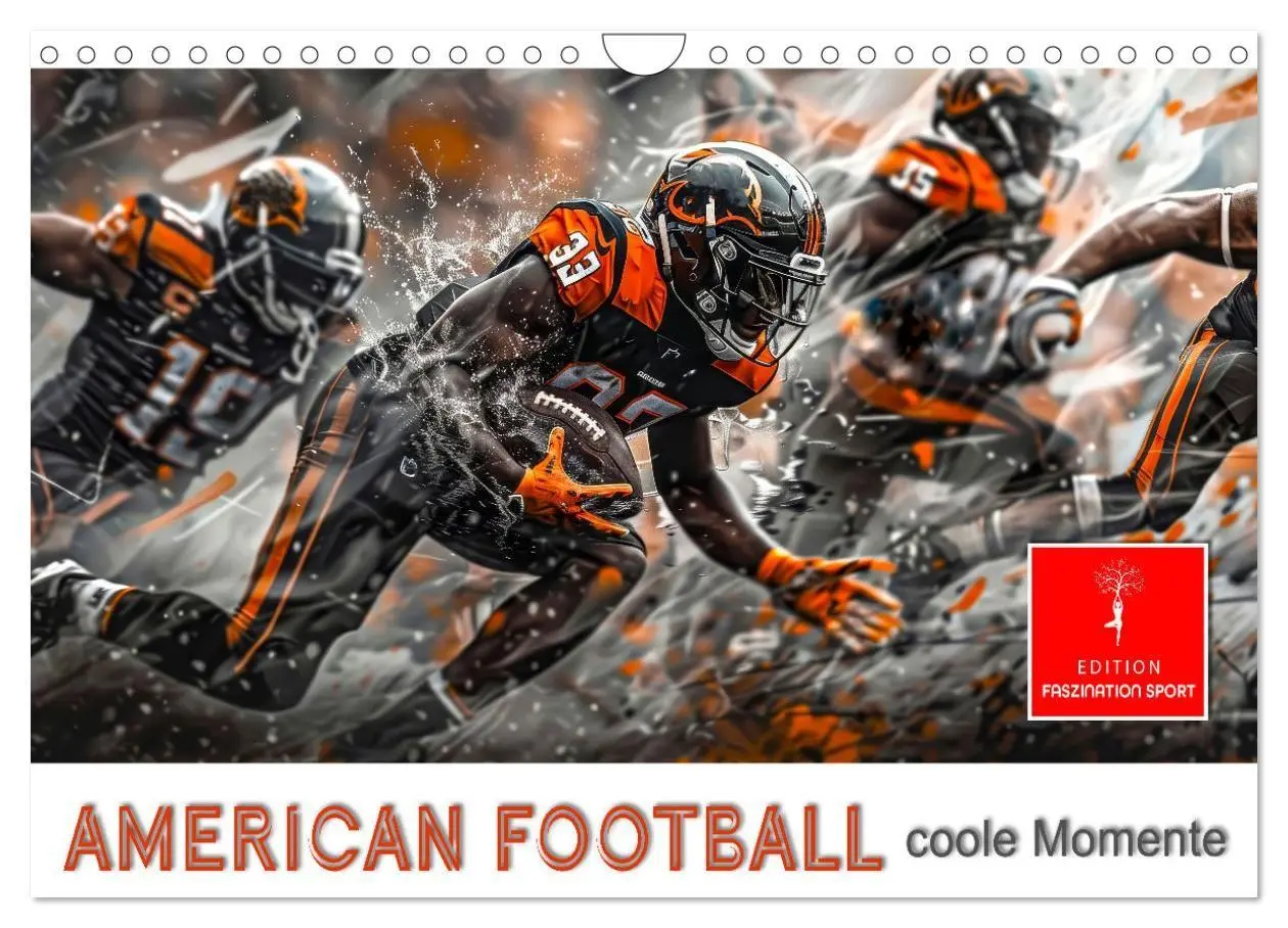 Cover: 9783569159716 | American Football - coole Momente (Wandkalender 2027 DIN A4 quer),...