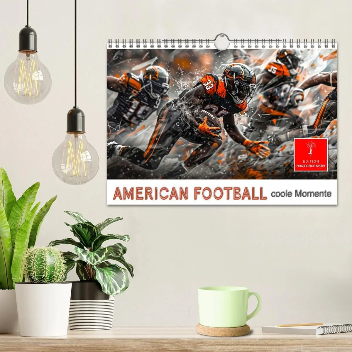 Bild: 9783569159716 | American Football - coole Momente (Wandkalender 2027 DIN A4 quer),...