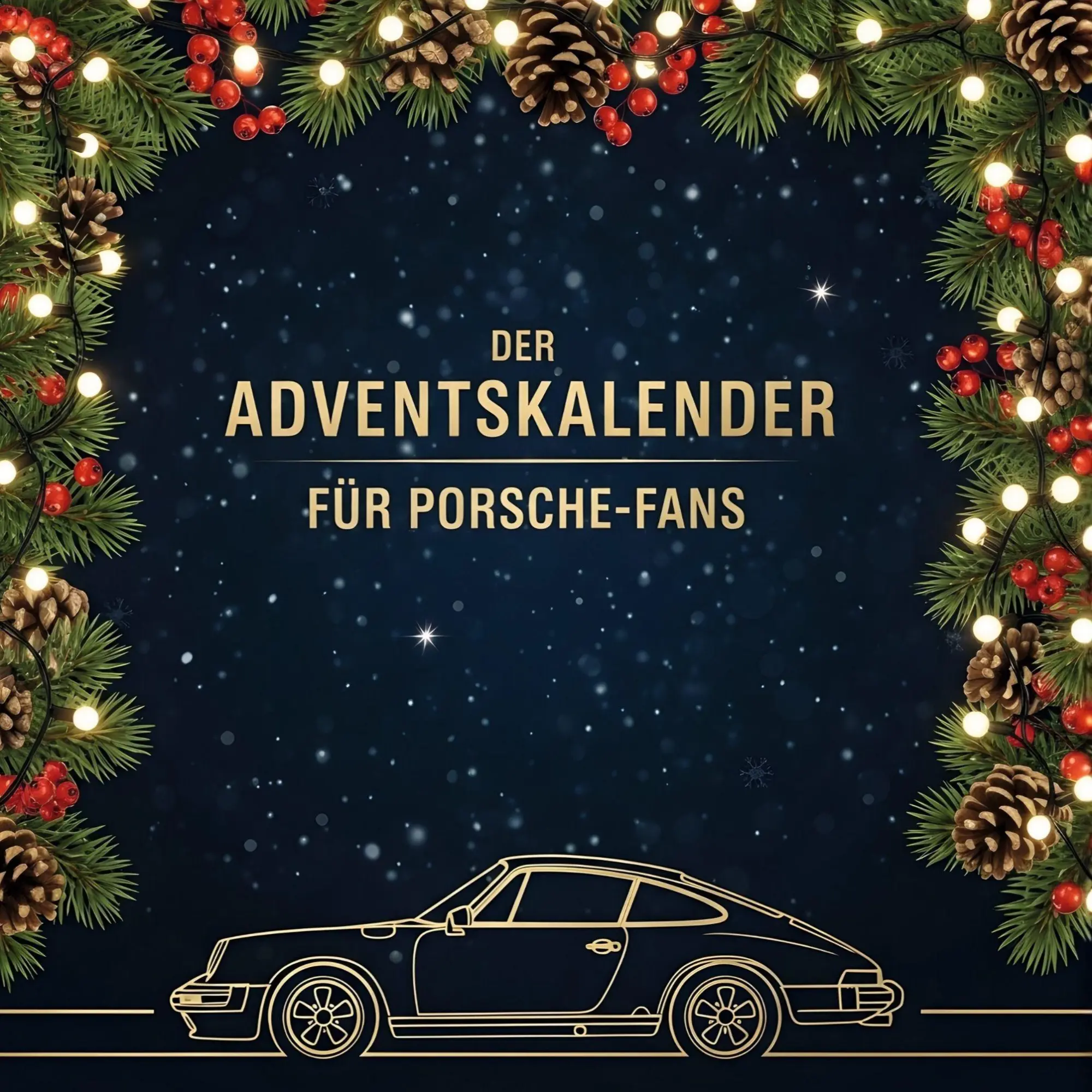 Cover: 9783695339716 | Der Adventskalender für Porsche-Fans | Laura Richter | Taschenbuch