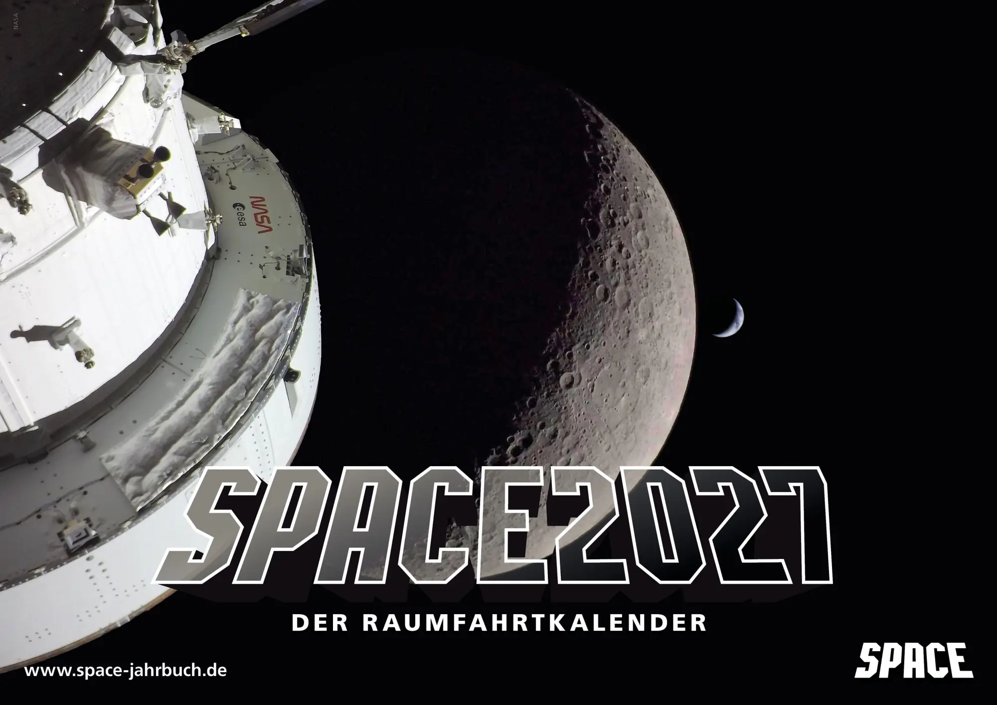 Cover: 9783944819716 | SPACE Raumfahrtkalender 2027 | V. | Kalender | 28 S. | Deutsch | 2027