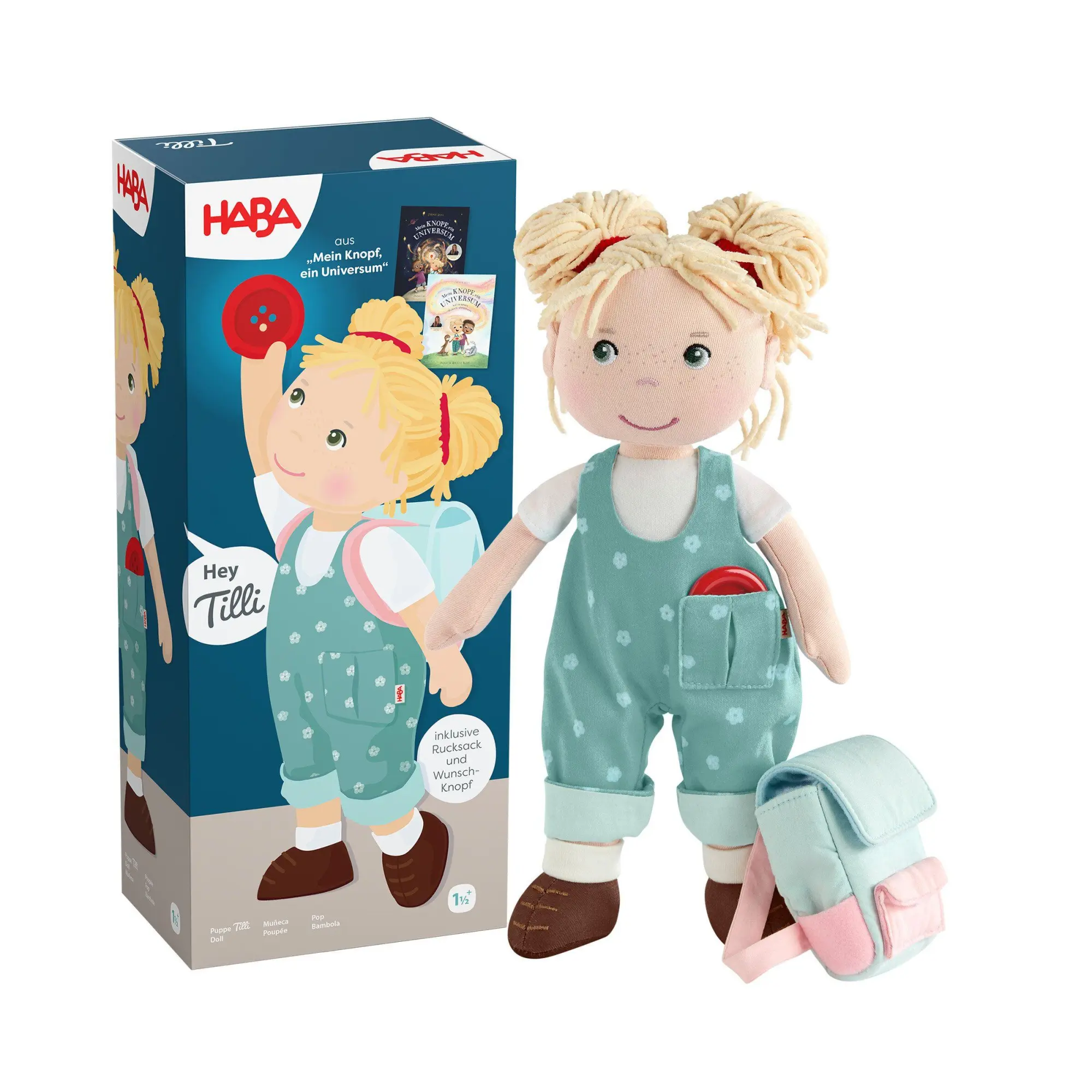 Stoffpuppe Tilli Carmushka 30cm